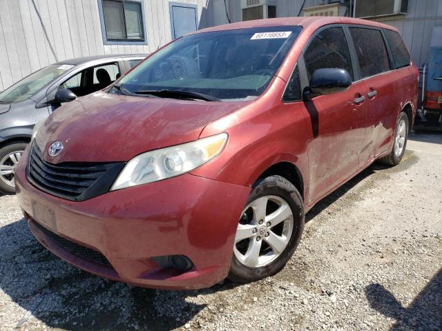 TOYOTA SIENNA BAS 2012 with VIN 5TDKA3DC0CS012047 - Photo from auction