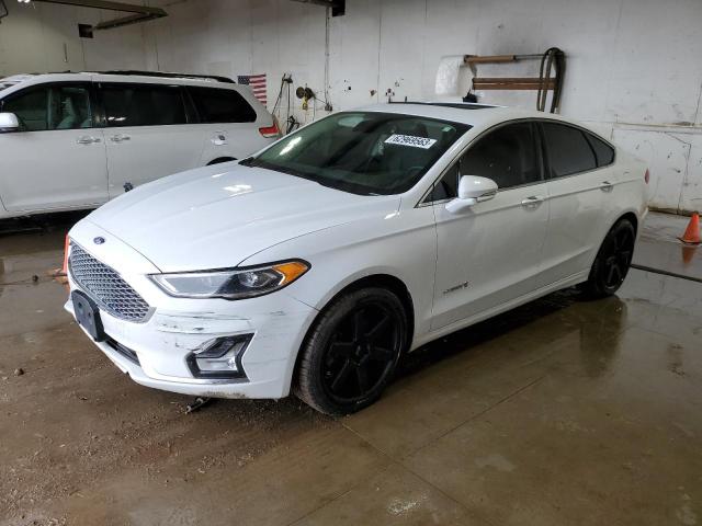 FORD FUSION TIT 2019 with VIN 3FA6P0RU0KR277624 - Photo from auction