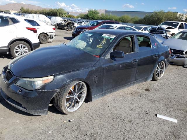 BMW 530 I 2006 with VIN WBANE735X6CM32073 - Photo from auction