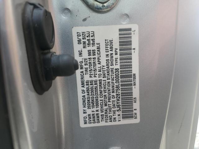 Photo 14 from auction – 2008 HONDA ELEMENT EX with VIN 5J6YH28758L000038