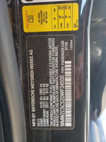 Photo 14 from auction – 2013 MINI COOPER S C with VIN WMWZC5C52DWP34500