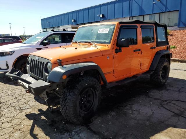 JEEP WRANGLER U 2012 with VIN 1C4BJWEG9CL277876 - Photo from auction