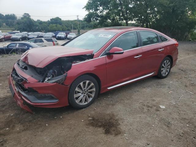 HYUNDAI SONATA SPO 2016 with VIN 5NPE34AF7GH422237 - Photo from auction