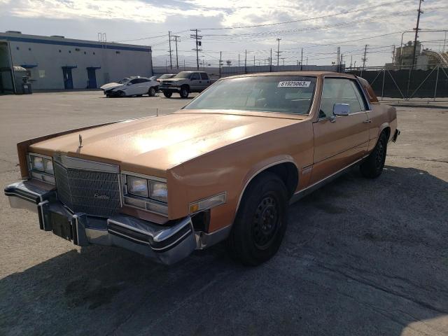 CADILLAC ELDORADO 1983 with VIN 1G6AL5784DE657514 - Photo from auction