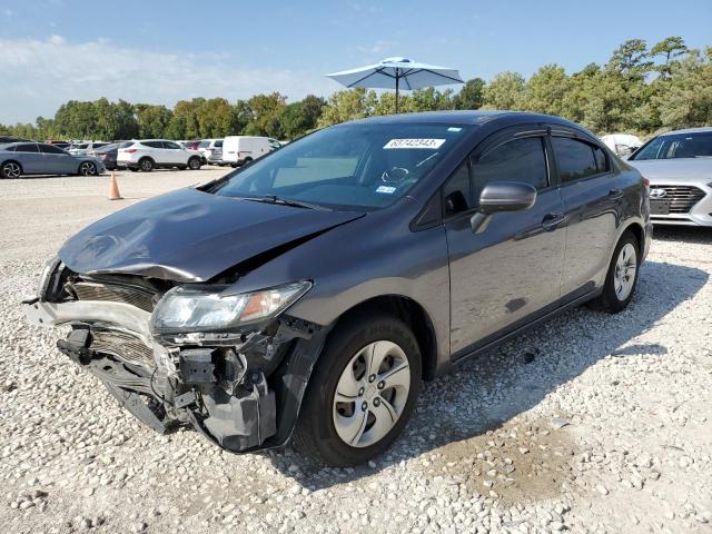 HONDA CIVIC LX 2014 with VIN 19XFB2F50EE047711 - Photo from auction