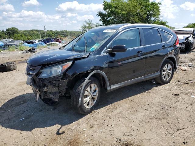HONDA CR-V EXL 2014 with VIN 2HKRM4H71EH677055 - Photo from auction