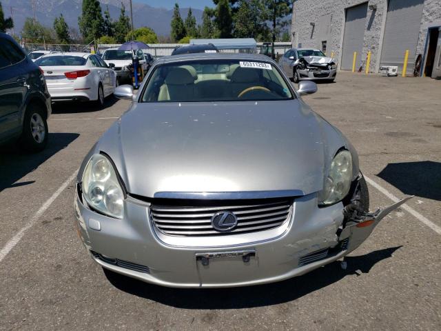 Photo 5 from auction – 2002 LEXUS SC 430 with VIN JTHFN48Y420008178