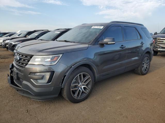FORD EXPLORER S 2016 with VIN 1FM5K8GT9GGB62656 - Photo from auction