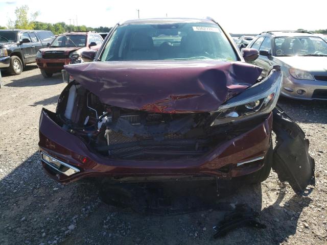 Photo 5 from auction – 2016 HONDA CR-V TOURI with VIN 5J6RM4H93GL103714