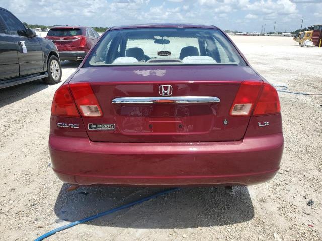 Photo 6 from auction – 2002 HONDA CIVIC LX with VIN 1HGES16522L019497