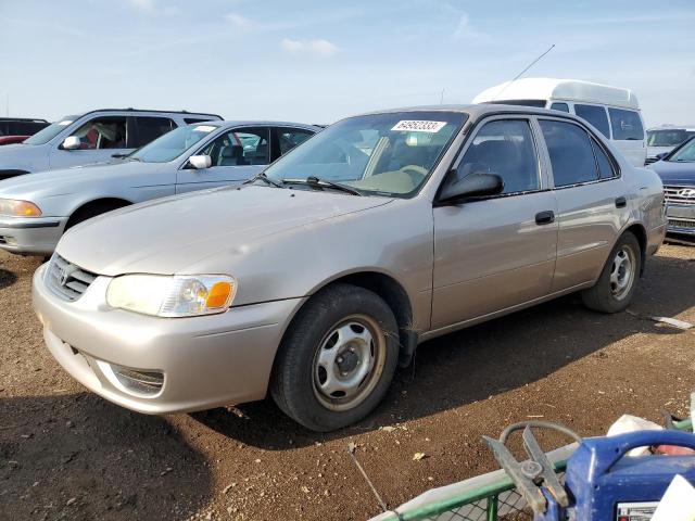 TOYOTA COROLLA CE 2002 with VIN 1NXBR12E22Z643583 - Photo from auction