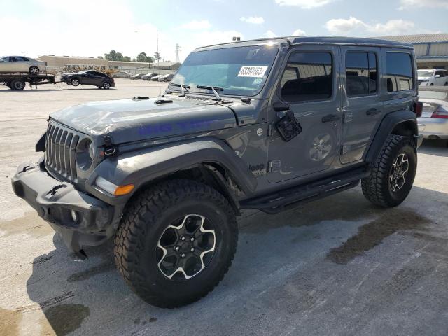 JEEP WRANGLER U 2021 with VIN 1C4HJXDN0MW718472 - Photo from auction