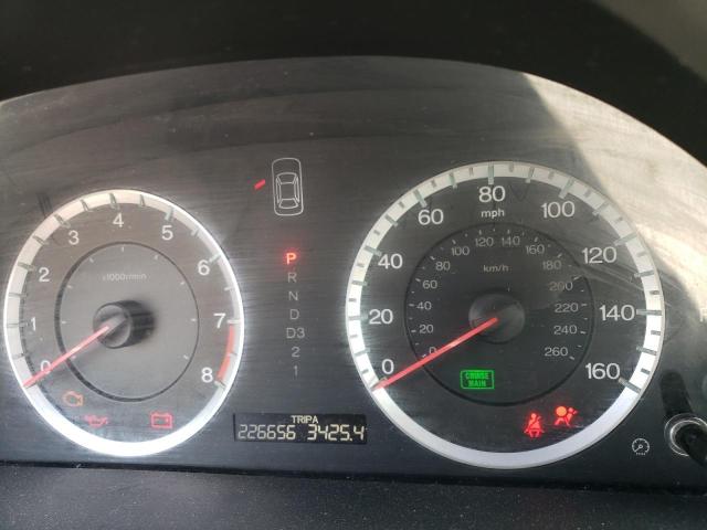 Photo 9 from auction – 2009 HONDA ACCORD EX with VIN 1HGCS12709A009751
