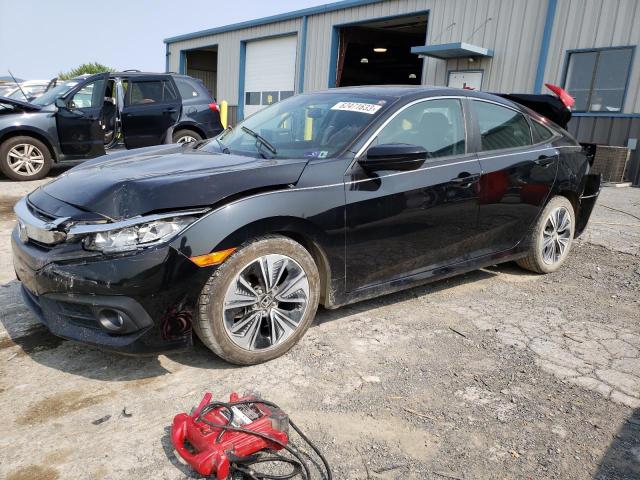 HONDA CIVIC EX 2017 with VIN 2HGFC1F3XHH646261 - Photo from auction
