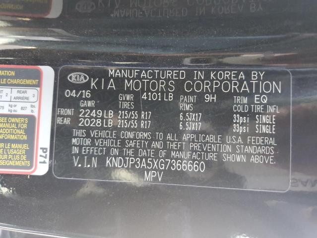 Снимка 14 от търг – 2016 KIA SOUL + с VIN KNDJP3A5XG7366660