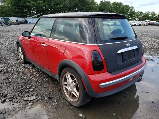 Photo 2 from auction – 2003 MINI COOPER with VIN WMWRC33403TC45172