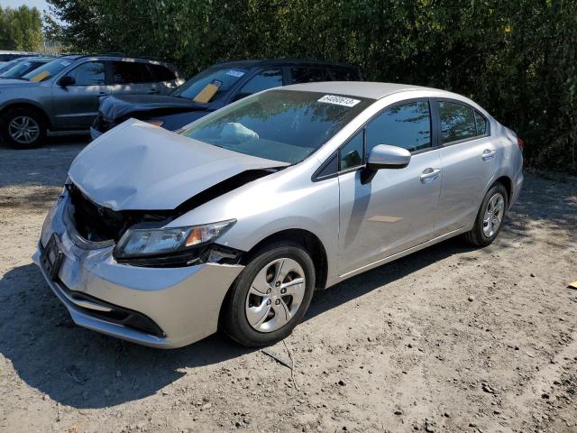 HONDA CIVIC LX 2015 with VIN 19XFB2F59FE282447 - Photo from auction