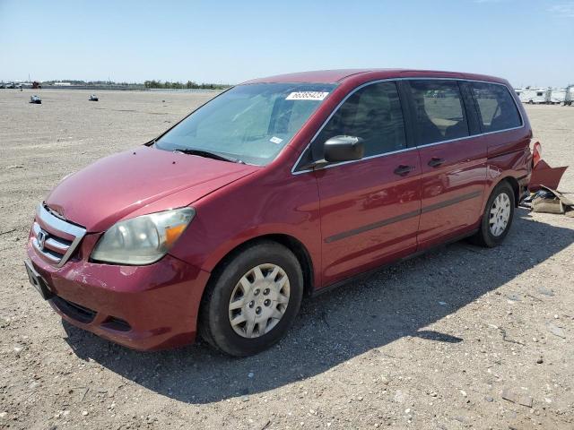 HONDA ODYSSEY LX 2006 with VIN 5FNRL38286B095021 - Photo from auction
