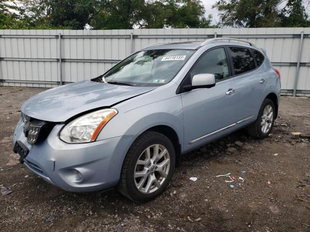 NISSAN ROGUE S 2013 with VIN JN8AS5MV2DW135585 - Photo from auction