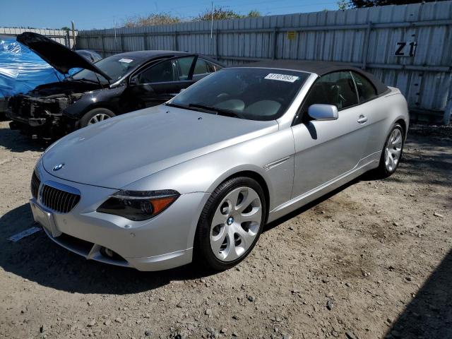 BMW 645 2005 with VIN WBAEK73475B326345 - Photo from auction