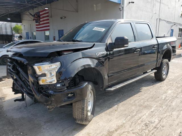 FORD F150 SUPER 2017 with VIN 1FTEW1EF4HFA71041 - Photo from auction