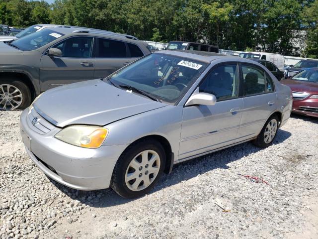 HONDA CIVIC EX 2003 with VIN 2HGES25733H585739 - Photo from auction