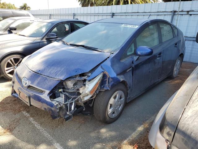 TOYOTA PRIUS 2011 with VIN JTDKN3DU1B0254599 - Photo from auction