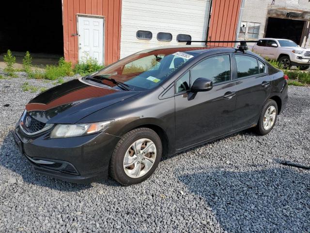 HONDA CIVIC LX 2013 with VIN 2HGFB2F55DH561459 - Photo from auction