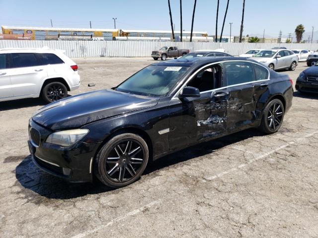 BMW 740 LI 2012 with VIN WBAKB4C52CC575332 - Photo from auction