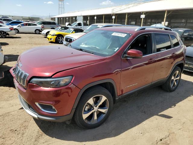 JEEP CHEROKEE L 2019 with VIN 1C4PJMDX2KD408019 - Photo from auction