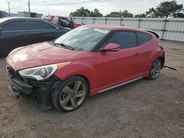 HYUNDAI VELOSTER T 2013 with VIN KMHTC6AE6DU179401 - Photo from auction