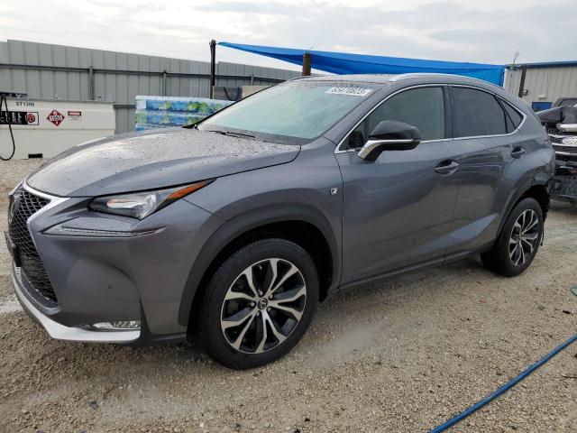 LEXUS NX 200T 2015 with VIN JTJBARBZ7F2037305 - Photo from auction