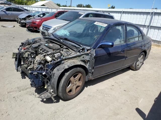 HONDA CIVIC EX 2004 with VIN 2HGES26784H526489 - Photo from auction