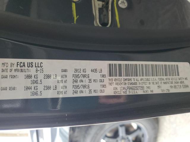 Photo 14 from auction – 2016 JEEP PATRIOT SP with VIN 1C4NJPBA6GD527299