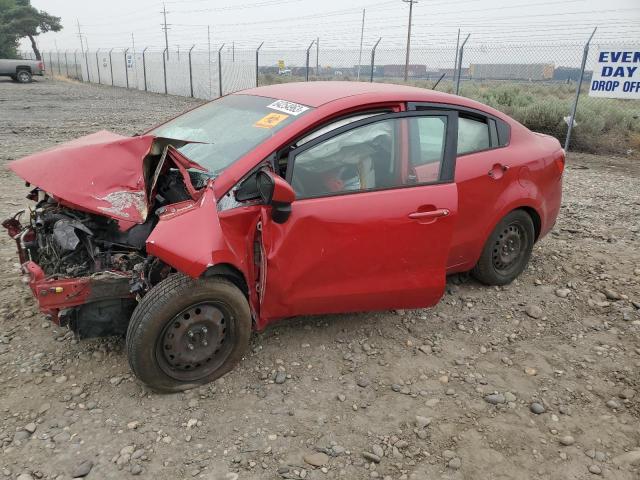 KIA RIO LX 2014 with VIN KNADM4A36E6407120 - Photo from auction