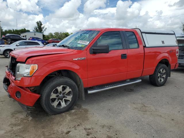 FORD F150 SUPER 2013 with VIN 1FTFX1EF3DFD09487 - Photo from auction
