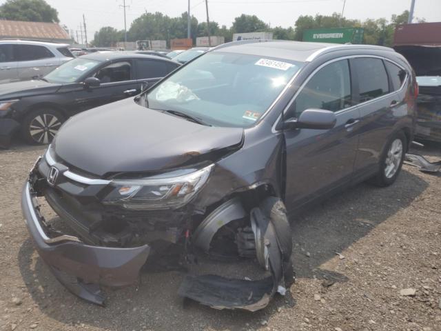HONDA CR-V EXL 2015 with VIN 2HKRM4H73FH673915 - Photo from auction