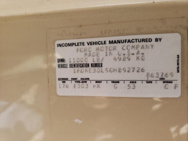 Photo 10 from auction – 1986 FORD ECONOLINE with VIN 1FDKE30L9GHB92726