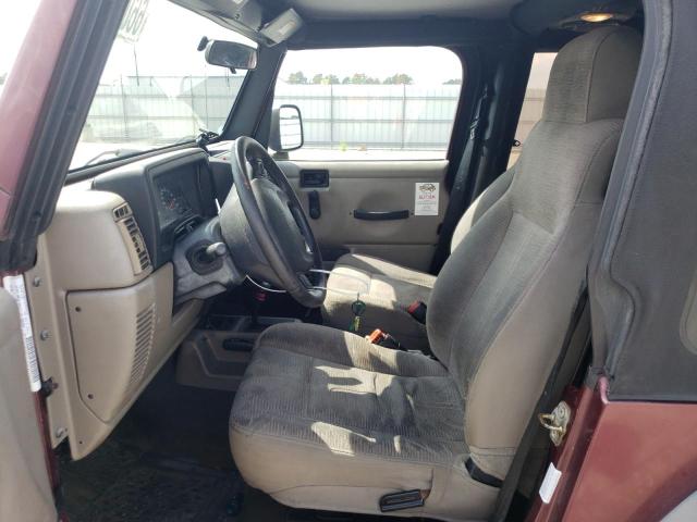 Photo 7 from auction – 2003 JEEP WRANGLER C with VIN 1J4FA39S43P325172