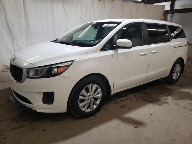 KIA SEDONA LX 2016 with VIN KNDMB5C1XG6131604 - Photo from auction