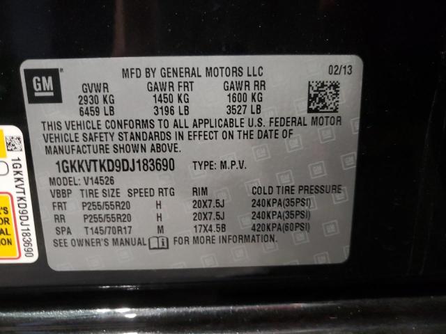 Photo 14 from auction – 2013 GMC ACADIA DEN with VIN 1GKKVTKD9DJ183690