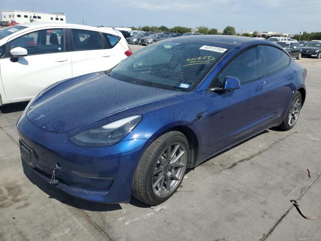 TESLA MODEL 3 2021 with VIN 5YJ3E1EA8MF031753 - Photo from auction