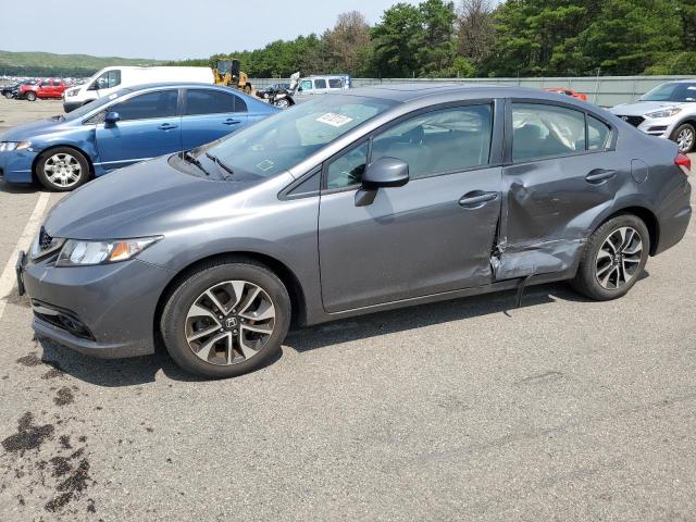 HONDA CIVIC EXL 2013 with VIN 19XFB2F91DE288484 - Photo from auction