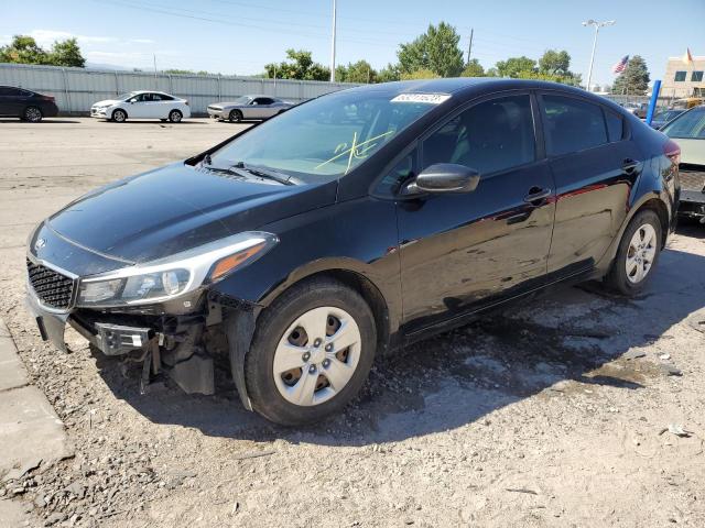 KIA FORTE LX 2017 with VIN 3KPFL4A76HE027470 - Photo from auction