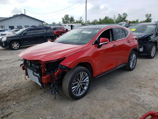 LEXUS NX 350H 2023 with VIN 2T2HKCEZ3PC015304 - Photo from auction