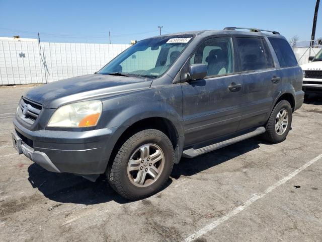 HONDA PILOT EX 2004 with VIN 2HKYF18484H529204 - Photo from auction