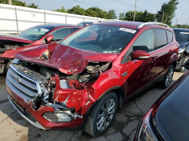 Photo 1 from auction – 2017 FORD ESCAPE TIT with VIN 1FMCU0JD8HUE52782