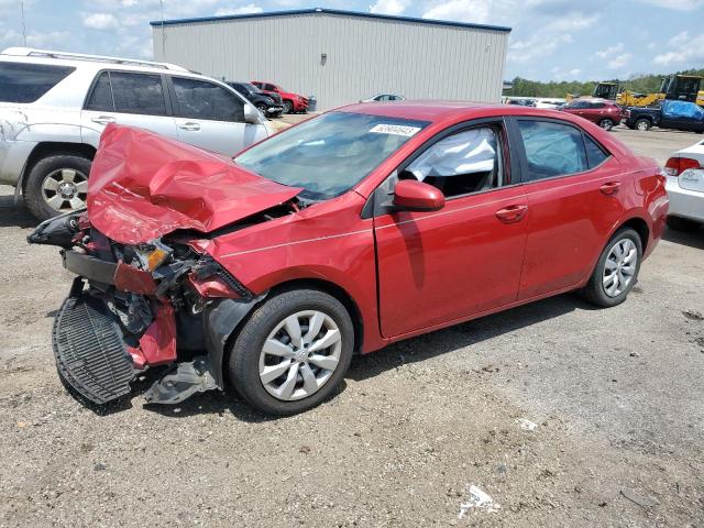 TOYOTA COROLLA L 2015 with VIN 2T1BURHE0FC357856 - Photo from auction