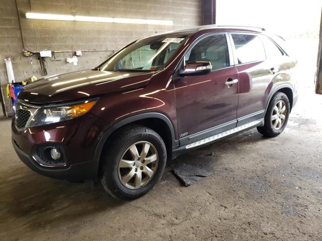 KIA SORENTO BA 2012 with VIN 5XYKTCA61CG294849 - Photo from auction
