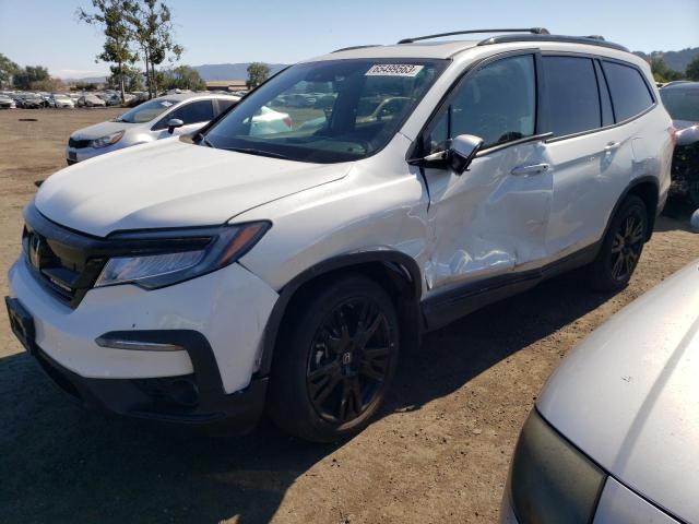 Photo 1 from auction – 2021 HONDA PILOT BLAC with VIN 5FNYF6H78MB050819